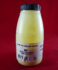 Тонер HP CLJ 1600/2600 Yellow, химический (фл. 80г) B&W Premium (Mitsubishi) фас. России