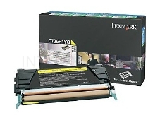 Тонер-картридж Lexmark c73x/x73x Return 10K Желтый