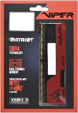 Оперативная память 32Gb DDR4 3600MHz Patriot Viper Elite II (PVE2432G360C0K) (2x16Gb KIT) CL20