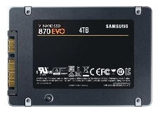 Твердотельный диск 4TB Samsung 870 EVO, V-NAND, 2.5, SATA III, [R/W - 530/560 MB/s]