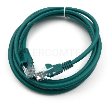 Патч-корд Buro UTP cat5E 2м зеленый RJ-45 (m)-RJ-45 (m)