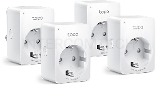 Умная мини Wi-Fi розетка TP-Link Tapo P110(4-pack), 4 шт