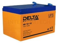 Батарея Delta HR 12-12 (12V, 12Ah)