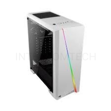 Корпус Aerocool Cylon White без БП, боковое окно, с Card Reader, ATX, белый