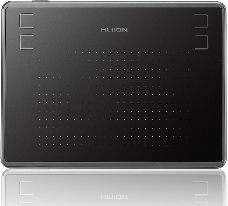 Планшет для рисования Huion H430P USB черный