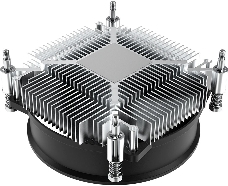Кулер ID-COOLING DK-17 PWM LGA1700 низкопрофильный высота 42mm (60шт/кор, TDP 65W, PWM, FAN 92mm) BOX
