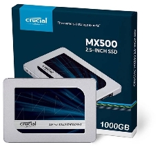 Накопитель Crucial SSD Disk MX500 1000GB ( 1Tb ) SATA 2.5” 7mm (with 9.5mm adapter)