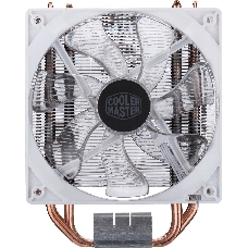 Кулер для процессора Cooler Master CPU Cooler Hyper 212 LED White Edition, 600 - 1600 RPM, 150W, White LED fan, Full Socket Support