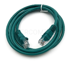 Патч-корд Buro UTP cat5E 1.5м зеленый RJ-45 (m)-RJ-45 (m)