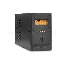 Источник бесперебойного питания ExeGate Power Smart ULB-850.LCD.AVR.C13.RJ<850VA/480W, LCD, AVR, 4*IEC-C13, RJ45/11, Black>