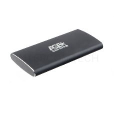 USB 3.0 Внешний корпус mSATA AgeStar 3UBMS2 (BLACK), алюминий, черный