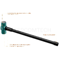 Кувалда KRAFTOOL STEEL FORCE 2009-5  5кг c армированной рукояткой