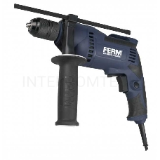 дрель FERM Дрель ударная FERM PDM1049P_K, 710Вт, 0 -3200 об/мин,  БЗП, 13мм, коробка