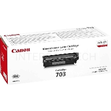 Тонер-картридж Canon 703 (7616A005) черный, 2000 стр, для LBP-2900/3000