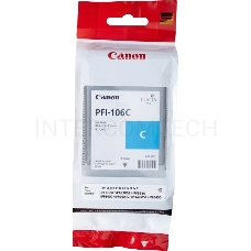 Картридж струйный Canon PFI-106 C голубой для iPF6300S/6400/6450 (6622B001)