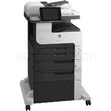 МФУ HP LaserJet Enterprise MFP M725f, лазерный принтер/сканер/копир/факс A3, 40ppm, 1200dpi, 1024Mb, 320Gb HDD, 5 trays 100+250+250+500+500, Cabinet, ADF100, Duplex, USB/LAN/FIH, Color LCD20i, 1y warr, repl. Q7830A M5035x, Q7831A M5035xs)