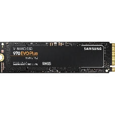 Накопитель SSD Samsung 500Gb M.2 PCI-E x4 MZ-V7S500BW 970 EVO Plus 2280 R3500/W3200MB/s