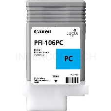 Картридж струйный Canon PFI-106 PC фото голубой для iPF6300S/6400/6450 (6625B001)