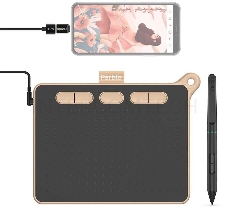 Графический планшет Parblo Ninos S USB Type-C черный/розовый