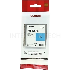 Картридж струйный Canon PFI-106 PC фото голубой для iPF6300S/6400/6450 (6625B001)