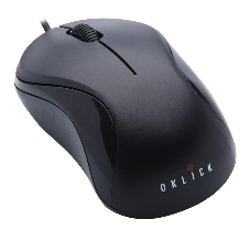Мышь Oklick 115S for Notebooks Black Optical 1000DPI USB