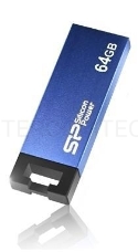Носитель информации Silicon Power USB Drive 64Gb Touch 835 SP064GBUF2835V1B {USB2.0, Blue}
