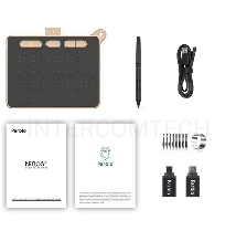 Графический планшет Parblo Ninos S USB Type-C черный/розовый