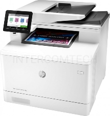 МФУ лазерный, HP Color LaserJet Pro MFP M479fdw (W1A80A), (цветной, A4, принтер/копир/сканер/факс, 600dpi, 27ppm, DADF50, WiFi, Lan, USB)