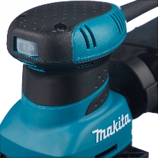 Шлифовальные машины Makita BO4565 ВШМ(дельта),{200Вт,114х102мм,угол96мм,14000об\м,ампл-1.5мм,1.1кг,кор,п\сборник,липучка}