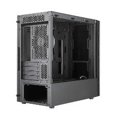 Корпус Cooler Master MasterBox MB400L w/o ODD TG MCB-B400L-KGNN-S00 mATX, Brushed Front Panel, Mesh Intakes, Tempered Glass side panel