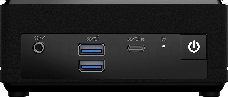 Неттоп MSI Cubi N ADL-016BRU slim N200 (1) UHDG noOS GbitEth WiFi BT 65W черный (936-B0A911-016)