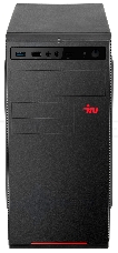 Компьютер  IRU Home 310H5SE MT i3 10105 (3.7) 8Gb 1Tb 7.2k UHDG 630 Free DOS GbitEth 400W черный