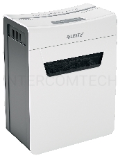 Шредер Leitz IQ PROTECT Premium 4M белый (секр.P-5)/фрагменты/4лист./14лтр./скрепки/скобы