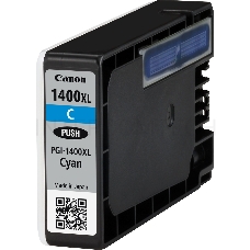 Картридж струйный CANON PGI-1400XL C Cyan голубой, 900 стр., для MAXIFY МВ2040/МВ2340