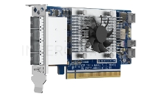 Плата расширения QNAP QXP-1620S-B3616W 12 Gb/s SAS expansion card, 4 SFF-8644 ports, PCIe Gen3 x16