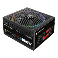 Блок питания Thermaltake Toughpower Grand RGB Sync (PS-TPG-0850FPCGEU-S), 850W, APFC, 80+ Gold, modular, синхронизация подсветки  