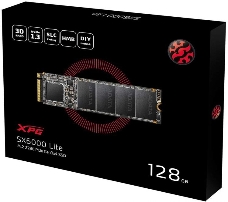 Накопитель SSD ADATA 128Gb M.2 SX6000 Lite <ASX6000LNP-128GT-C> (PCI-E 3.0 x4, up to 1800/600Mbs, 3D TLC, NVMe 1.3, 22x80mm)