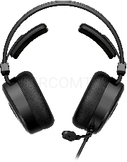 Наушники с микрофоном A4Tech Bloody MC750 черный 2.3м мониторные USB оголовье (MC750 BLACK)