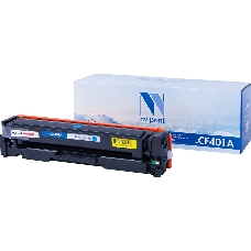 Картридж NV Print совместимый  HP Laser Jet Pro M252, MFP M277 CF401A Cyan  (1400k)