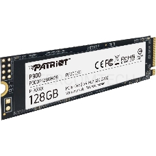 Накопитель SSD Patriot P300 128GB, M.2 2280, P300P128GM28, PCIe 3x4, NVMe, 1600/600, RET