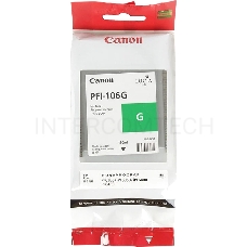 Картридж струйный Canon PFI-106 G зеленый для iPF6400/6450 (6628B001)