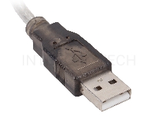 Кабель-адаптер USB AM <-> COM DB9M(RS232) Orient USS-101N18, chipset Prolific PL2303TA, поддержка Win 8/8.1, 1.8м, крепление винты
