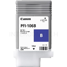 Картридж струйный Canon PFI-106 B синий для iPF6400/6450 (6629B001)