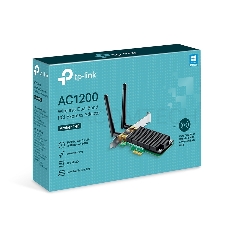 Адаптер TP-LINK ARCHER T4E AC1200 Двухдиапазонный Wi-Fi адаптер PCI Express