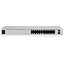 Коммутатор UBIQUITI 24PORT 1000M 2SFP POE USW-PRO-24-POE