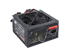 Блок питания 400W ExeGate EX224732RUS-PC 400NPX (ATX, PC, 12cm fan, 24pin, 4pin, PCIe, 3xSATA, 2xIDE, FDD, black, кабель 220V в комплекте)