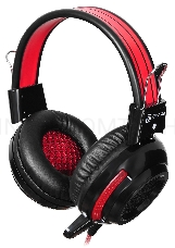 Наушники Oklick HS-G300 черный/красный {2.5м мониторы оголовье (AH-V1)}