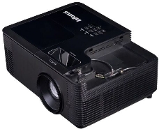 Проектор INFOCUS IN136 DLP, 4000 ANSI Lm, WXGA (1280x800), 28500:1, 1.54-1.72:1, 3.5mm in, Composite video, VGAin, HDMI 1.4aх3 (поддержка 3D), USB-A (для SimpleShare и др.), лампа 15000ч.(ECO mode), 3.5mm out, Monitor out (VGA), RS232, 21дБ, 4,5 кг