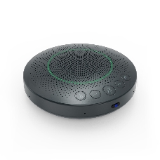 Беспроводной спикерфон wireless speakerphone Wireless or USB connection/6 Microphone arrays/hi-fi full band Speaker/ audio dsp/hybrid mode/3000mAh enduring battery/circle indicator light/ touch buttons for mute, vol+/-/include USB dongle