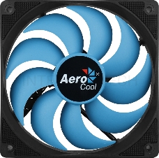 Вентилятор Aerocool Motion 12 Plus , 120x120x25мм, 1200 об/мин, Molex 4-pin + 3-pin, 29.8 CFM, 22.1 дБА, съемная крыльчатка, гидравлический подшипник